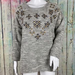 Lucky Brand Lotus Knit Sweater